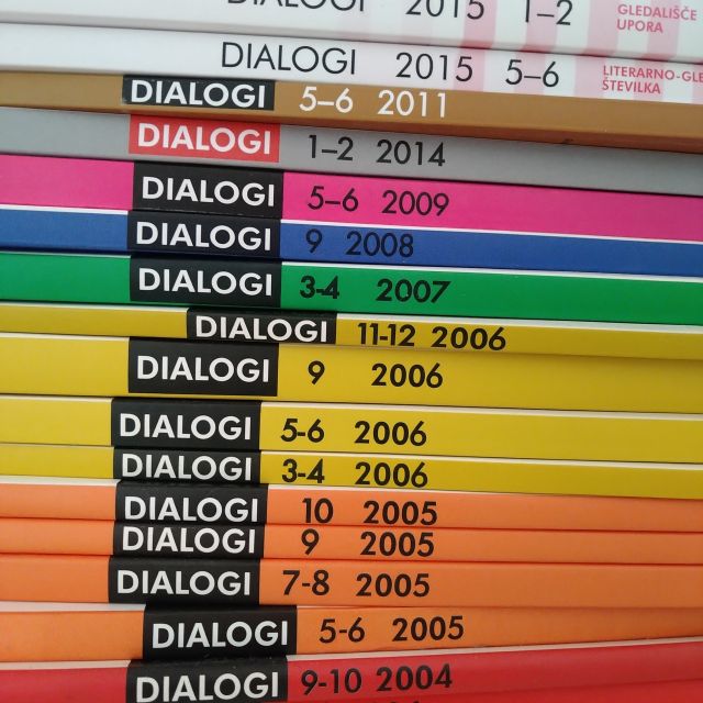 Revija Dialogi, oblikoval N. Jelesijević. Foto: N.J.